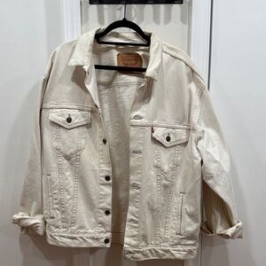 Levi's Off-White Denim Jacket